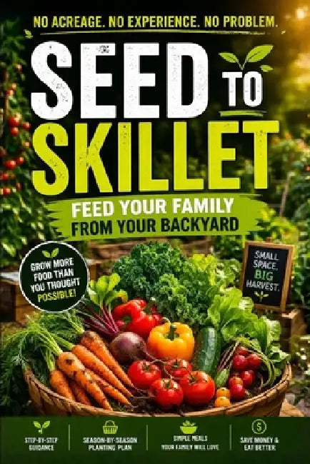 Seed to Skillet: Feed Your Family from Your Backyard by Kenneth D. Wardell D. C.
