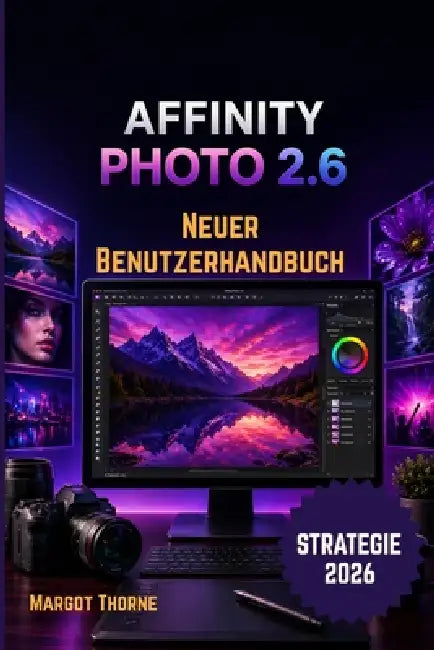 Affinity Photo 2.6 Benutzerhandbuch 2026: Einfache, schrittweise neue Strategie für Anfänger und Fortgeschrittene by Margot Thorne, Margot Thorne