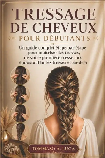 Tressage de Cheveux Pour Débutants: Un guide complet étape par étape pour maîtriser les tresses, de votre première tresse aux époustouflantes tresses by Tommaso A. Luca