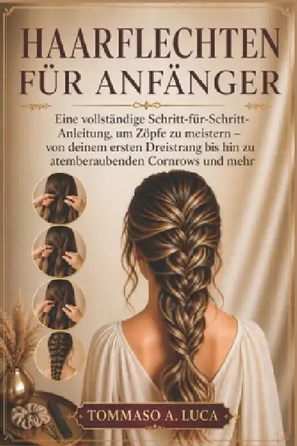 Haarflechten Für Anfänger: Eine vollständige Schritt-für-Schritt-Anleitung, um Zöpfe zu meistern - von deinem ersten Dreistrang bis hin zu atemberaube by Tommaso A. Luca