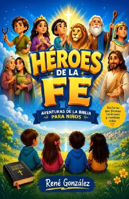 Héroes de la Fe: Aventuras de la Biblia para Niños que Transforman el Corazón by René González