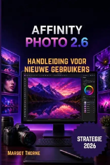 Affinity Photo 2.6 Gebruikershandleiding 2026: Eenvoudige, stapsgewijze nieuwe strategie voor beginners en gevorderden by Margot Thorne, Margot Thorne