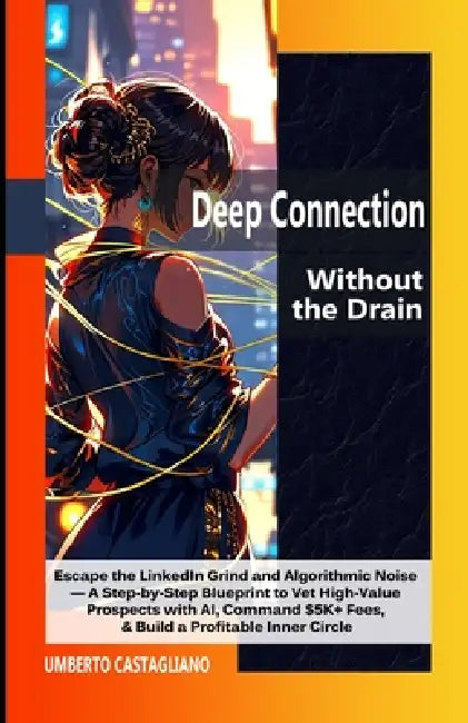 Deep Connection Without the Drain: Escape the LinkedIn Grind and Algorithmic Noise - A Step-by-Step Blueprint to Vet High-Value Prospects with AI, Com by Umberto Castagliano