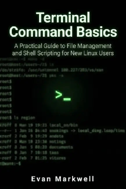 Terminal Command Basics: A Practical Guide to File Management and Shell Scripting for New Linux Users by Evan Markwell