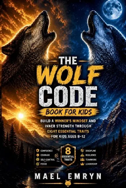 The Wolf Code Book for Kids: Build a Winner's Mindset and Inner Strength Through Eight Essential Traits for kids Ages 8-12 by Mael Emryn