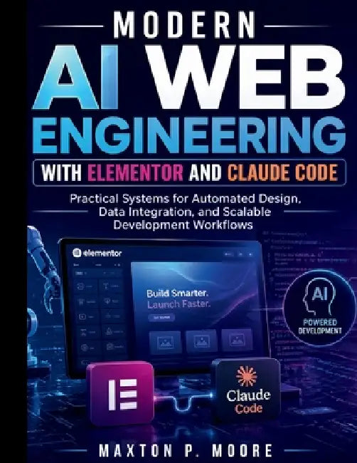 Modern AI Web Engineering with Elementor and Claude Code: Practical Systems for Automated Design, Data Integration, and Scalable Development Workflows by Maxton P. Moore