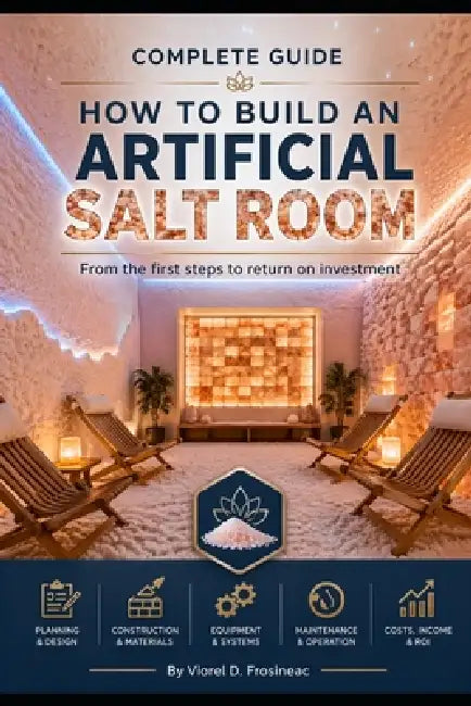 How to Build an Artificial Salt Room: This guide explains the technology for building and setting up an artificial salt room, from the first steps to by Frosineac Viorel D.