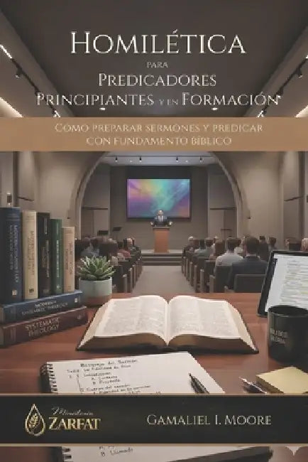 HOMILETICA para Predicadores Principiantes y en Formación: Cómo preparar Sermones y Predicar con fundamento Bíblico by Gamaliel Isai Moore Velazquez