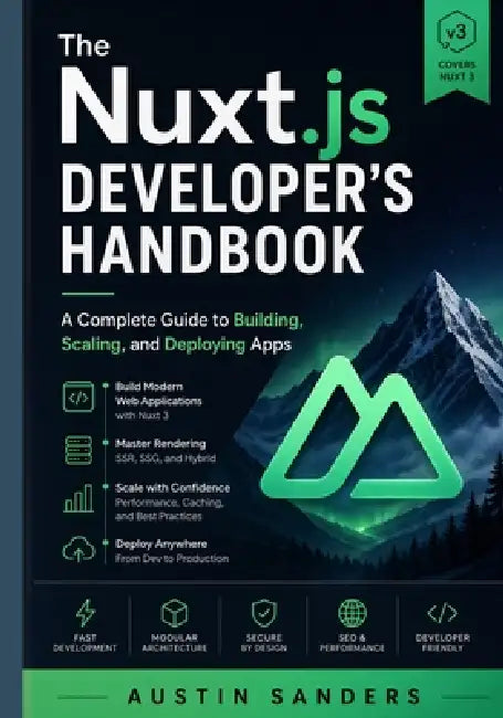 The Nuxt.js Developer's Handbook: A Complete Guide to Building, Scaling, and Deploying Apps by Austin Sanders