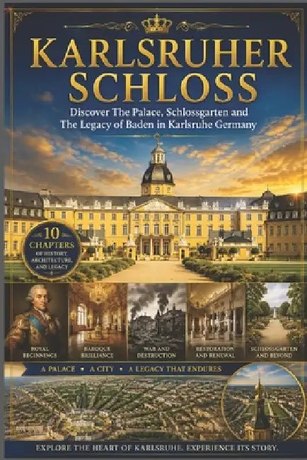 Karlsruher Schloss: Discover The Palace, Schlossgarten and The Legacy of Baden in Karlsruhe Germany by Scott Perdue
