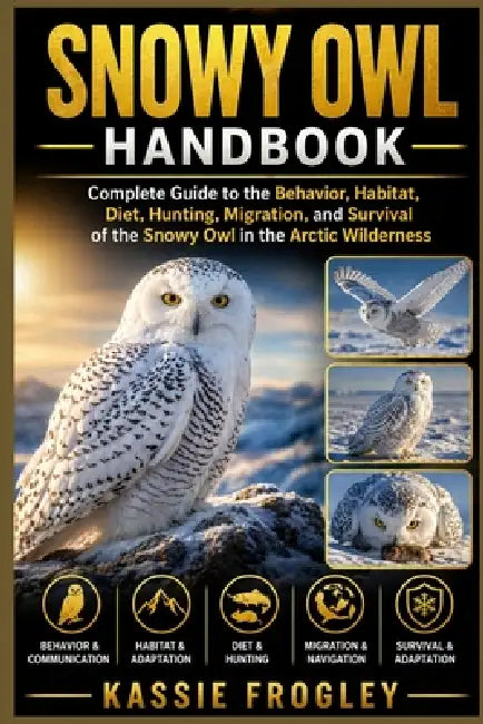 Snowy Owl Handbook: Complete Guide to the Behavior, Habitat, Diet, Hunting, Migration, and Survival of the Snowy Owl in the Arctic Wilderness by Kassie Frogley