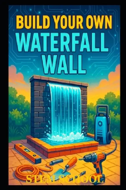 Build Your Own Waterfall Wall: DIY Indoor Fountain Design for Relaxing Home Decor by Stem School
