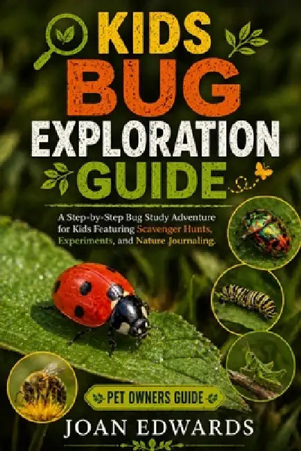 Kids Bug Exploration Guide: A Step-by-Step Bug Study Adventure for Kids Featuring Scavenger Hunts, Experiments, and Nature Journaling. by Joan Edwards