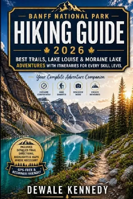 Banff National Park Hiking Guide 2026: Best Trails, Lake Louise & Moraine Lake Adventures with Itineraries for Every Skill Level by Dewale Kennedy