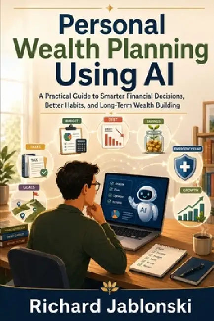 Personal Wealth Planning Using AI: A Practical Guide to Smarter Financial Decisions, Better Habits, and Long-Term Wealth Building by Richard Jablonski