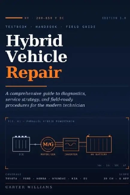 Hybrid Vehicle Repair: A comprehensive guide to diagnostics, service strategy, and field-ready procedures for the modern technician by Carter Williams