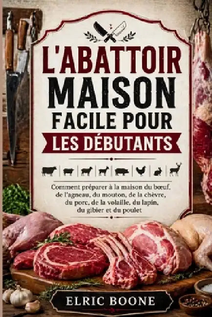 L'Abattoir Maison Facile Pour Les Débutants: Comment préparer à la maison du boeuf, de l'agneau, du mouton, de la chèvre, du porc, de la volaille, du by Elric Boone