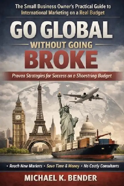 Go Global Without Going Broke: The practical, budget-conscious playbook for marketing across borders-featuring 31-country resource directory and real- by Michael Bender