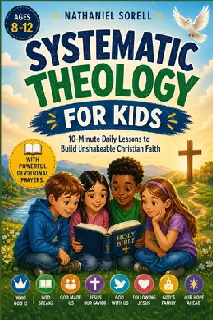 Systematic Theology for Kids ages 8-12: 10-Minute Daily Lessons to Build Unshakeable Christian Faith-with powerful devotional prayers by Nathaniel Sorell