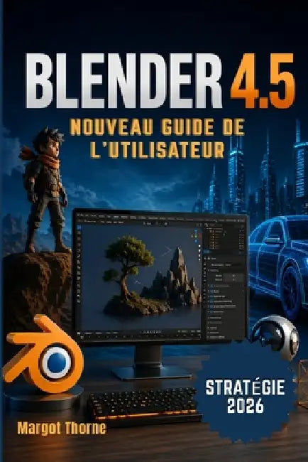 BLENDER 4.5 Guide de l'utilisateur 2026: Nouvelle stratégie simple et progressive pour les débutants et les utilisateurs avancés by Margot Thorne, Margot Thorne