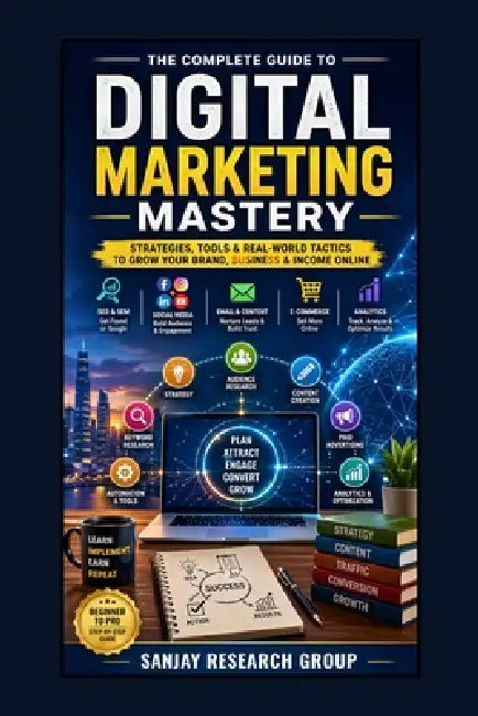 Digital Marketing: Strategies Tools & Real World Tactics to grow your Brand, Business & Income Online by Sanjay Mandavi
