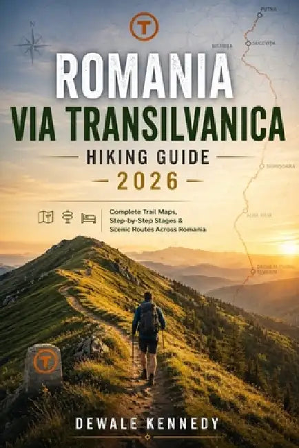 Romania Via Transilvanica Hiking Guide 2026: Complete Trail Maps, Step-by-Step Stages & Scenic Routes Across Romania by Dewale Kennedy