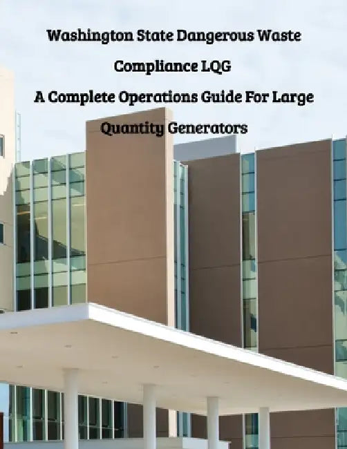Washington State Dangerous Waste Compliance: A Complete Operations Guide for Large Quantity Generators by John Weir