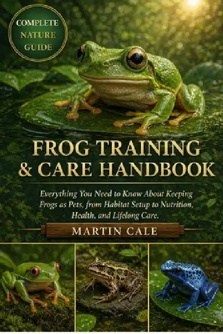 Frog Training & Care Handbook: Everything You Need to Know About Keeping Frogs as Pets, from Habitat Setup to Nutrition, Health, and Lifelong Care. by Martin Cale