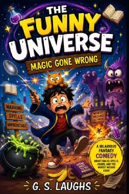 The Funny Universe: Magic Gone Wrong: A Hilarious Fantasy Comedy About Failed Spells, Chaos, and the Worst Wizard Ever by G. S. Laughs