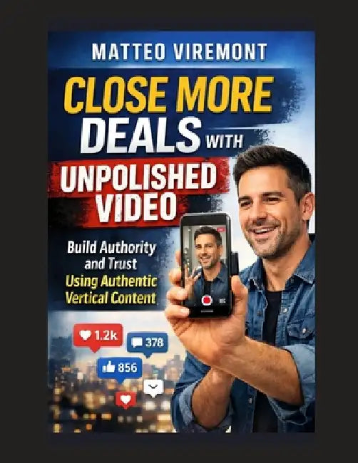 Close More Deals with Unpolished Video: Build Authority and Trust Using Authentic Vertical Content by Matteo Viremont