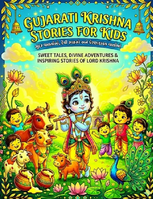 Gujarati Krishna Stories for Kids: Sweet Tales, Divine Adventures & Inspiring Stories of Lord Krishna by Jizz