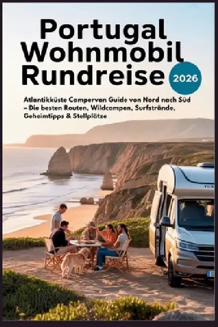 Portugal Wohnmobil Rundreise 2026: Atlantikküste Campervan Guide von Nord nach Süd - Die besten Routen, Wildcampen, Surfstrände, Geheimtipps & Stellpl by Lamonica B. Hernandez