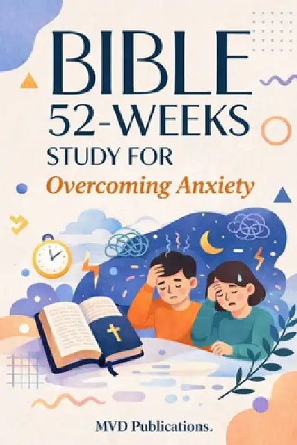 52-Week Bible Study for Overcoming Anxiety: Weekly Peace from Scripture by MVD Publications