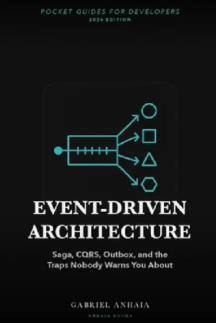Event-Driven Architecture Pocket Guide: Saga, CQRS, Outbox, and the Traps Nobody Warns You About by Gabriel Anhaia