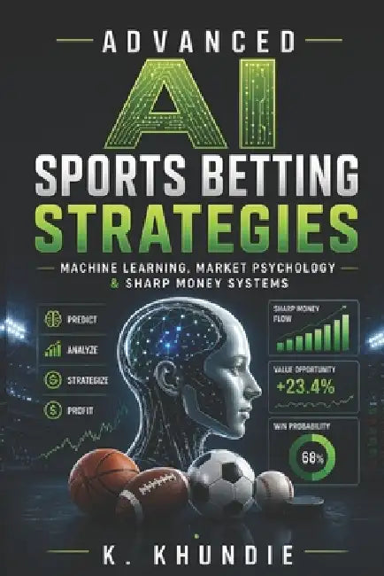 Advanced AI Sports Betting Strategies: Machine Learning, Market Psychology & Sharp Money Systems by K. Khundie