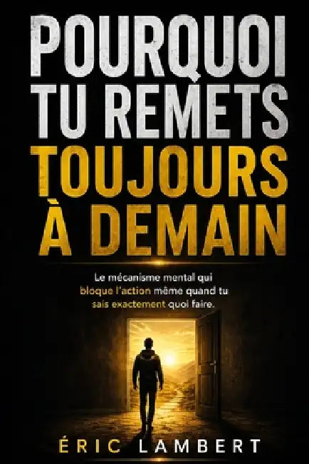 Pourquoi tu remets toujours à demain: Le mécanisme mental qui bloque l'action même quand tu sais exactement quoi faire by Eric Lambert