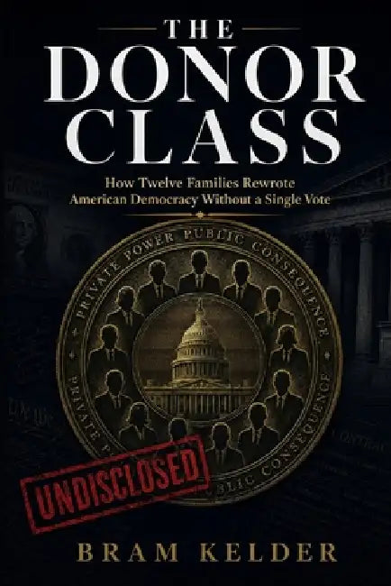 The Donor Class: How Twelve Families Rewrote American Democracy Without a Single Vote by Bram Kelder