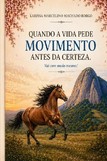 Quando a vida pede movimento antes da certeza. Vai com medo mesmo! by Larissa Marcelino Machado Borgo