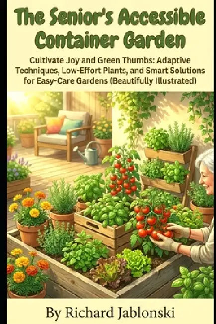 The Senior's Accessible Container Garden: Cultivate Joy and Green Thumbs: Adaptive Techniques, Low-Effort Plants, and Smart Solutions for Easy-Care Ga by Richard Jablonski