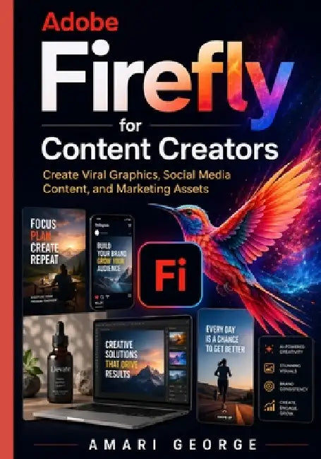 Adobe Firefly for Content Creators: Create Viral Graphics, Social Media Content, and Marketing Assets by Amari George