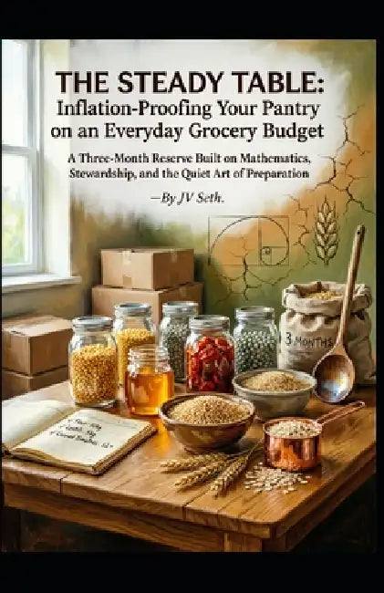 The Steady Table: Inflation-Proofing Your Pantry on an Everyday Grocery Budget: A Three-Month Reserve Built on Mathematics, Stewardship, and the Quiet by Jv Seth