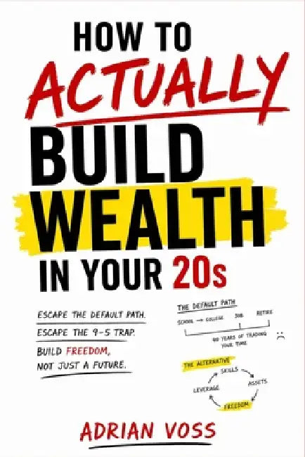 How to Actually Build Wealth in Your 20s: How to Invest, Save, and Stop Living Paycheck to Paycheck by Adrian Voss