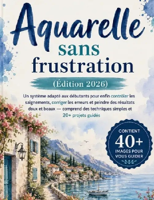 Aquarelle sans frustration (Édition 2026): Un système adapté aux débutants pour enfin contrôler les saignements, corriger les erreurs et peindre des r by Craft Logan