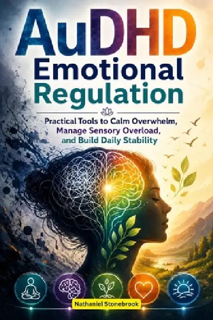 AuDHD Emotional Regulation: Practical Tools to Calm Overwhelm, Manage Sensory Overload, and Build Daily Stability by Nathaniel Stonebrook