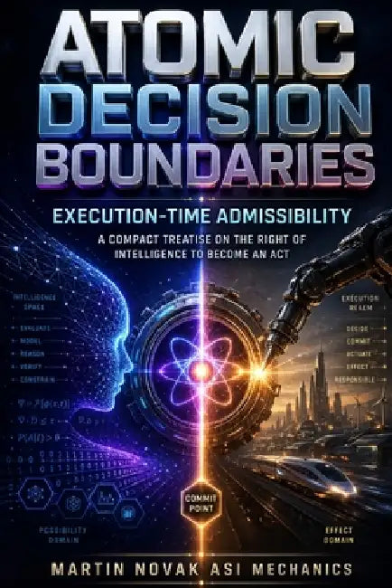 Atomic Decision Boundaries. Execution-Time Admissibility: A Compact Treatise on the Right of Intelligence to Become an Act by Martin Novak