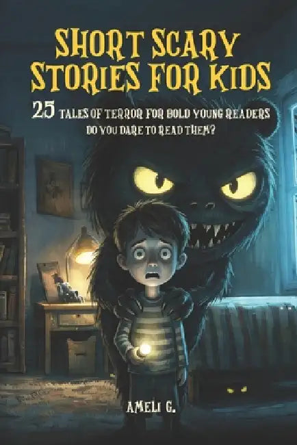 Short Scary Stories for Kids: 25 Terrifying Tales for Brave Young Readers Ages 8-12 - Spine-Tingling, Suspenseful & Perfect for Nighttime Reading by Ameli G