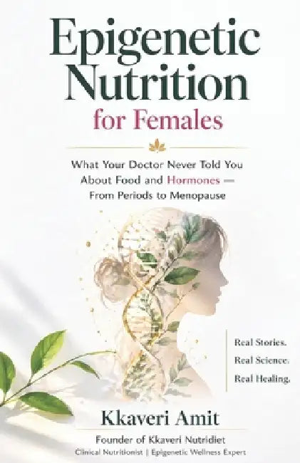 Epigenetic Nutrition for Females: "What Your Doctor Never Told You About Food and Your Hormones" From Periods to Menopause by Kkaveri Amit Halkanche
