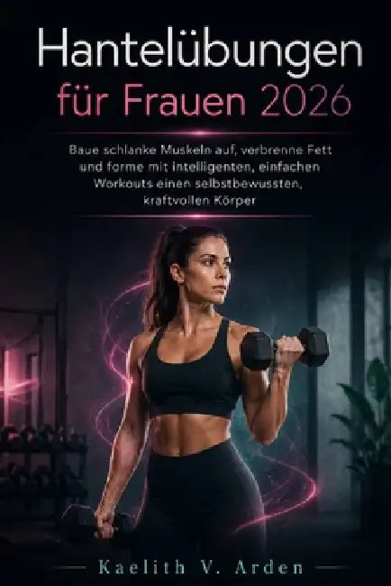 Hantelübungen für Frauen 2026: Baue schlanke Muskeln auf, verbrenne Fett und forme mit intelligenten, einfachen Workouts einen selbstbewussten, kraftv by Kaelith V. Arden