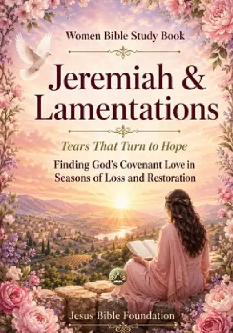 Women Bible Study Book Jeremiah & Lamentations: Tears That Turn to Hope: Finding God's Covenant Love in Seasons of Loss and Restoration by Jesus Bible Foundation
