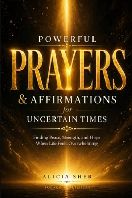 Powerful Prayers & Affirmations for Uncertain Times: Finding Peace, Strength, and Hope When Life Feels Overwhelming by Solace Publishing